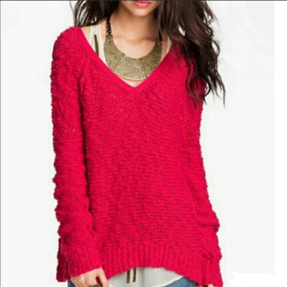 Free People Songbird pullover sweater Size M